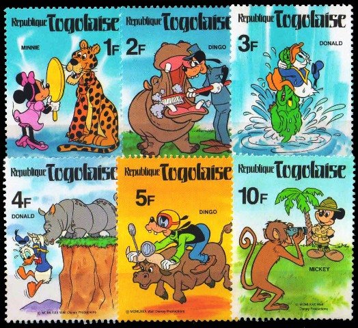 Cartoon & Disney on Stamps
