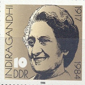 Indira Gandhi Stamps 