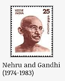 Definitive Series of J.L. Nehru & Mahatma Gandhi (1974-1983)